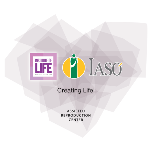 Heart Logo in English IASO Institute of Life Creating Life Assisted Reproduction Center